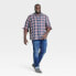 Men's Casual Fit Long Sleeve Button-Down Shirt - Goodfellow & Co Red XXL