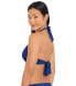 Фото #2 товара Ralph Lauren 299142 Women's Beach Club Solids Ring Halter Bikini Top Size 12