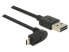 Delock 83848 - 1 m - USB A - Micro-USB B - USB 2.0 - Male/Male - Black