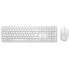Фото #5 товара Клавиатура и беспроводная мышь Dell KM5221W-WH Белый Qwerty US
