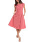 Фото #1 товара Weekend Max Mara Erik A-Line Dress Women's Pink 6