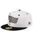 ფოტო #1 პროდუქტის Men's Black Indianapolis Indians Theme Night Indy 500 59FIFTY Fitted Hat