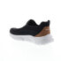 Фото #11 товара Skechers Relaxed Fit Solvano Gaten Mens Black Lifestyle Sneakers Shoes
