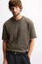 REGULAR FIT INTERLOCK T-SHIRT