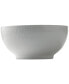 Фото #2 товара White Fluted Large 9.5" Serving Bowl