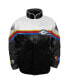 Men's Black NASCAR 75th Anniversary Nylon Full-Snap Jacket