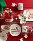 Фото #3 товара Snoopy Christmas 12-Pc. Dessert Set, Service for 4