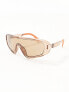 Фото #5 товара Jeepers Peeper racer sunglasses in brown