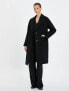 Фото #4 товара Пальто Koton Oversize Coat Double-Breasted Oversized