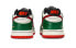 Фото #4 товара Кроссовки Nike Dunk Low EMB Red Green Girls Gift