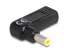 Фото #1 товара Delock USB-C to 5.5 x 2.5 adapter - Notebook power tip - Black - Universal - 19 V - 3 A - USB Type-C female