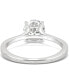 ფოტო #5 პროდუქტის Moissanite Engagement Ring (1-5/8 ct. t.w. DEW) in 14k White Gold