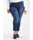 Фото #1 товара Джинсы SLINK Jeans плюс-сайз с высокой посадкой Straight Jeans