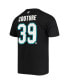 ფოტო #4 პროდუქტის Men's Logan Couture Black San Jose Sharks Alternate Jersey Logo Name and Number T-shirt