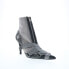 Фото #2 товара Diesel D-Venus AB Y03043-P5041-H9383 Womens Gray Suede Ankle & Booties Boots