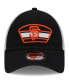 Фото #3 товара Men's Black, White San Francisco Giants Logo Patch 9FORTY Trucker Snapback Hat