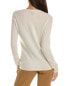 Sofiacashmere Hearts Cashmere Sweater Women's White Xs