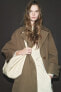 OVERSIZE LAYERED TRENCH COAT ZW COLLECTION