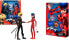 Bandai - Miraculous Ladybug - Pack of 4 Miraculous Dolls, 26 cm - Ladybug, Cat Noir, Rena Rouge and Queen Bee - 26 cm Link Dolls - P50369