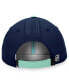 Фото #4 товара Men's Deep Sea Blue Seattle Kraken Authentic Pro Rink Pinnacle Adjustable Hat