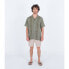 HURLEY Linen Rincon Camp short sleeve shirt