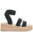 ფოტო #2 პროდუქტის Women's Samella Strappy Platform Wedge Sandals