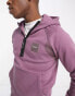 Фото #8 товара Marshall Artist insignia half zip hoodie in purple