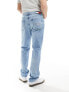 Фото #5 товара Tommy Jeans Ethan relaxed straight leg jeans in light wash