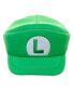 Men's Bros Embroidered Luigi L Patch Adult Green Beret Cap