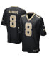 Фото #1 товара Men's Archie Manning Black New Orleans Saints Game Retired Player Jersey