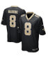 ფოტო #1 პროდუქტის Men's Archie Manning Black New Orleans Saints Game Retired Player Jersey