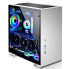 Фото #1 товара Jonsbo U5S - PC - Silver - ATX - ITX - micro ATX - Aluminium - Steel - Tempered glass - Gaming - 16 cm