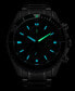 Фото #3 товара Наручные часы Gevril Five Points Swiss Automatic Stainless Steel Bracelet Watch 47.5mm.