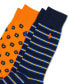Men's 2-Pk. Mini Foulards Fashion Socks