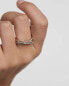 Třpytivý stříbrný prsten se zirkony Olivia Essentials AN02-A10