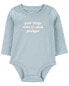 Baby Good Things Come In Small Packages Long-Sleeve Bodysuit 6M