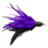 C&H FEATHER 1/2OZ Black/Purple - фото #1