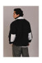 Фото #3 товара Men's Sherpa Fleece Jacket Black / White