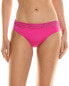 Фото #1 товара Trina Turk Monaco Braided Bikini Bottom Women's Pink 8