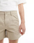 Фото #3 товара ASOS DESIGN pleated chino short in tan