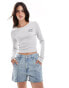 Фото #1 товара Levi's denim carpenter shorts in light blue