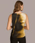 ფოტო #2 პროდუქტის Women's Printed Scoop-Neck Tank Top