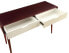 Christa Sofa Table in Espresso & White