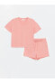 Фото #1 товара Пижама LCW DREAM V с короткими рукавами и шортами