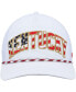 Фото #2 товара Men's White Kentucky Wildcats Stars and Stripes Flag Flutter Hitch Snapback Hat