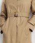 ფოტო #5 პროდუქტის Women's Stand-Collar Maxi Trench Coat