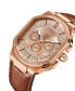 ფოტო #6 პროდუქტის Men's Orion Diamond (1/8 ct.t.w.) 18K Rose Gold Plated Stainless Steel Watch