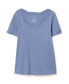 ფოტო #4 პროდუქტის Women's Gabriella Cotton T-Shirt