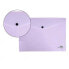 Фото #1 товара LIDERPAPEL Folder dossier brooch polypropylene DIN A4 opaque lavender 50 sheets