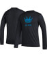 Фото #2 товара Men's Black Charlotte FC Icon Long Sleeve T-shirt